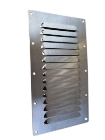 5" x 9" Stainless steel vent