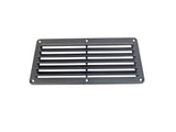 4-7/8" x 10-1/8" ABS vent, black