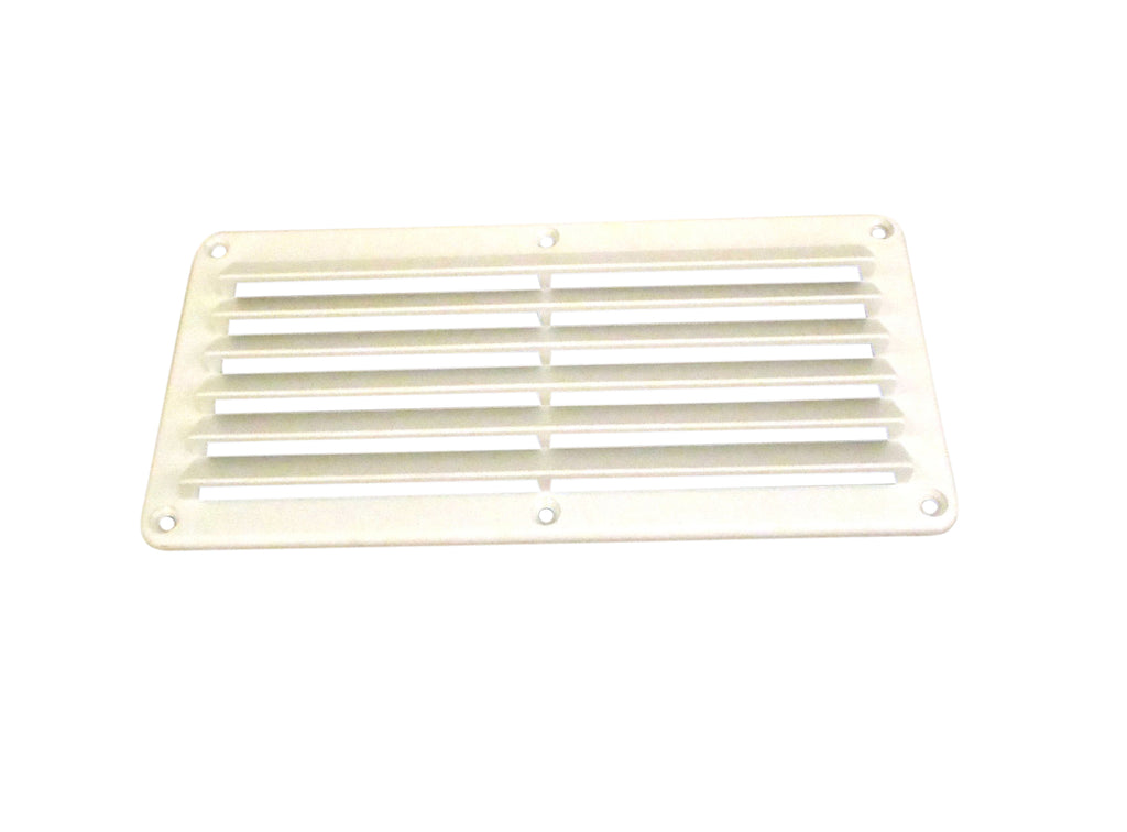 4-7/8" x 10-1/8" ABS vent, white