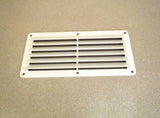 4-7/8" x 10-1/8" ABS vent, white