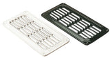 3-7/8" x 7-7/8" ABS vent, black