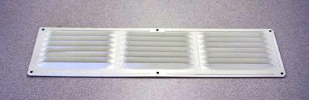4" x 16" Soffit Vent, white