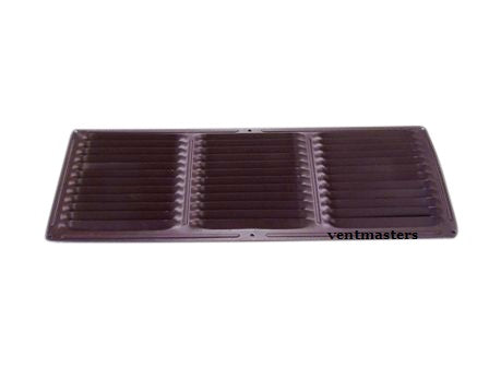 6" x 16" Soffit Vent, brown