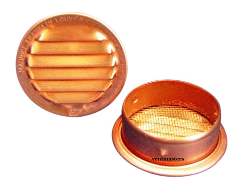 4" Round Copper Vent