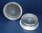 3" Round Open Screen Vent, mill - bag of 4
